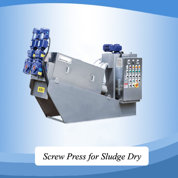 Screw Press For Sludge Dry